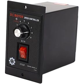 Garosa DC Motor Speeds Controller Forward Reverse Electric Motor Speed Regulator 110VAC Input 90VDC Output ABS Shell with Emergency Stop(400W) in Saudi Arabia