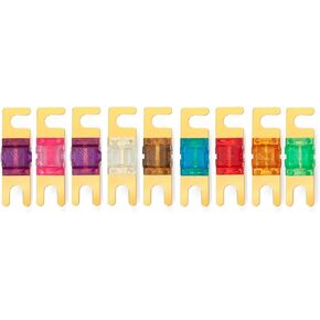 Mini Bolt Fuse 30 40 50 60 70 80 100 125 150 Amp A 5V 12V 24V 32V Car Auto Audio Bolt-on Fusee 5Pcs(125A) in Saudi Arabia