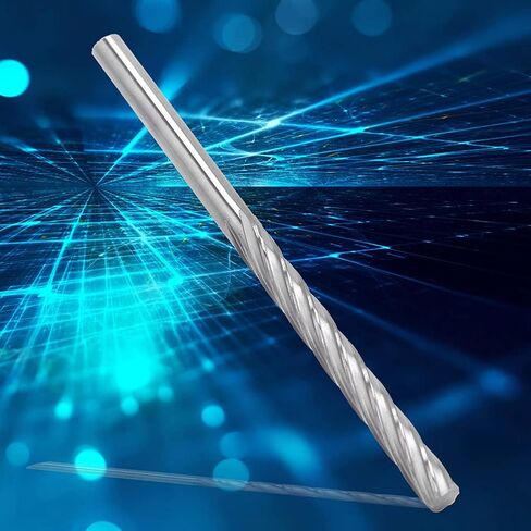 Tungsten Carbide Reamer 6mm Cutting Tool H7 Tolerance 100mm Length Spiral Section for Industrial Hole Enlargement in Saudi Arabia