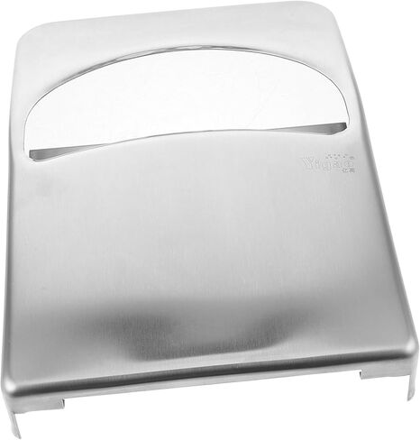 VALICLUD Bathroom Seat Cover Dispenser Stainless Steel Toilet Seat Cover Holder Wall Mounted for High Traffic Restrooms Offices Schools and Homes Sleek Modern Design in Saudi Arabia