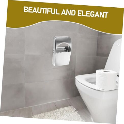 VALICLUD Bathroom Seat Cover Dispenser Stainless Steel Toilet Seat Cover Holder Wall Mounted for High Traffic Restrooms Offices Schools and Homes Sleek Modern Design in Saudi Arabia