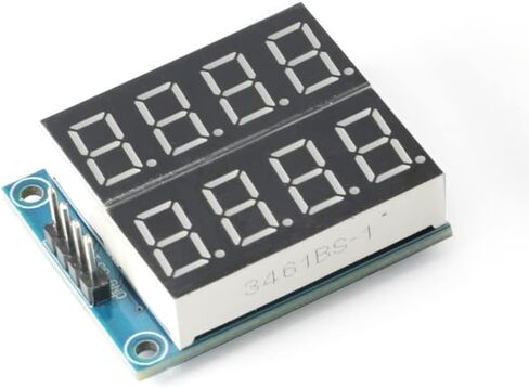 5pcs 8-bit 74hc164 2-wway 0.36 بوصة أبرز تمييز وحدة عرض أنبوب رقمي شائع إيجابي 8 واجهة تسلسلية 2*4 بت وحدة العرض الرقمية 74HC164 in Saudi Arabia