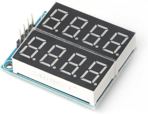 5pcs 8-bit 74hc164 2-wway 0.36 بوصة أبرز تمييز وحدة عرض أنبوب رقمي شائع إيجابي 8 واجهة تسلسلية 2*4 بت وحدة العرض الرقمية 74HC164 in Saudi Arabia