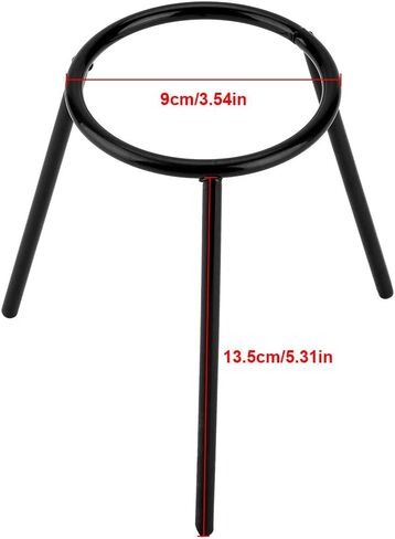 BORDSTRACT Lab Bunsen Burner Tripod, Alcohol Lamp Heaters Support Stand Lab Chemistry Education Instruments Supplies in Saudi Arabia