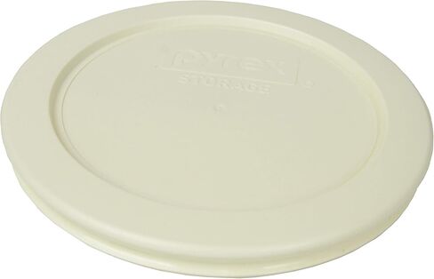 Pyrex 7200 -PC Cream Cream Round Round Plastic Food ، مصنوع في الولايات المتحدة - 4 حزمة in Saudi Arabia