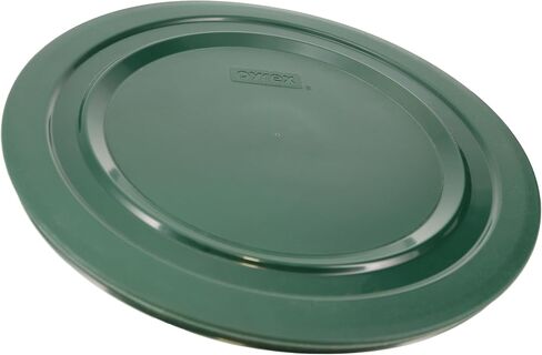 Pyrex 7404-PC 4.5-Quart Thyme Green Food Storage Replacement Lid (2-Pack) - Made in USA in Saudi Arabia