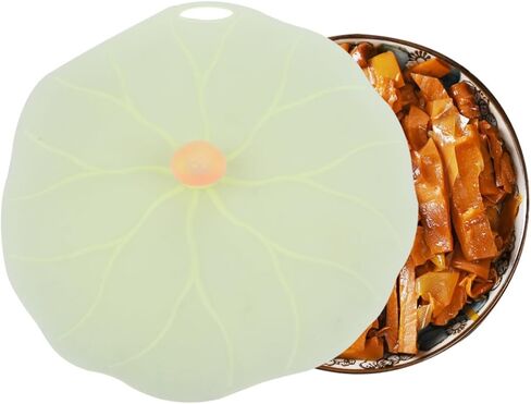 غطاء وعاء السيليكون homoyooyo غطاء ختم لغطاء الأطعمة القابلة لإعادة الاستخدام لسهولة عشوائية in Kuwait