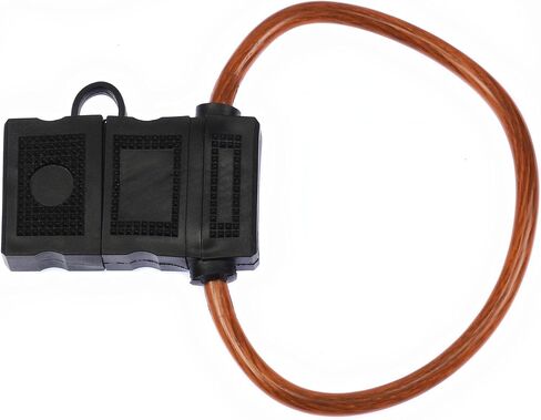 (1) 8 Gauge MAXI Inline Fuse Holder Fuseholder with cover and (2ea 50 Amp Fuses) in Kuwait