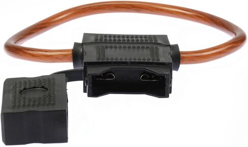 (1) 8 Gauge MAXI Inline Fuse Holder Fuseholder with cover and (2ea 50 Amp Fuses) in Kuwait