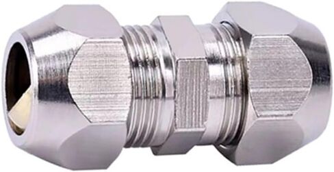 1pcs تركيبات الأنبوب الهوائي 4 6 8 10 12 14 16 مم من النحاس النحاس النحاس زيت غاز الماء الذي يتوافق in Kuwait