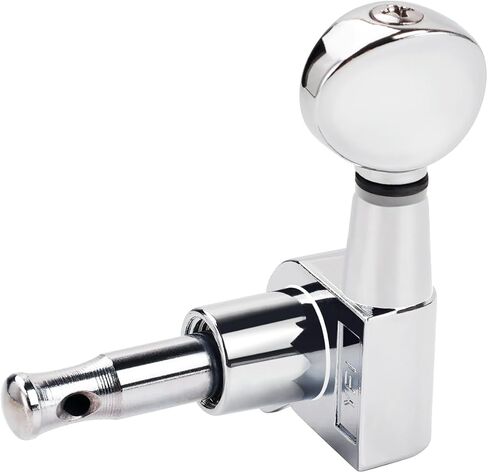 Banworks 3L3R '60s Guitar Tuning Pegs Keys 15:1 Guitar String Tuning Keys Machines with 45 Degree Fixing Tag for Gibson/Epiphone Les Paul LP SG Electric Acoustic Guitar JT/JXQ-04 Half Round Button in Kuwait