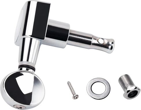 Banworks 3L3R '60s Guitar Tuning Pegs Keys 15:1 Guitar String Tuning Keys Machines with 45 Degree Fixing Tag for Gibson/Epiphone Les Paul LP SG Electric Acoustic Guitar JT/JXQ-04 Half Round Button in Kuwait