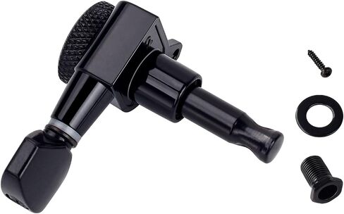Banworks 3L3R Guitar Locking Tuning Pegs 18:1 Ratio Sealed Guitar String Tuning Keys Machines 3x3 with 45 Degree Fixing Tag for Les Paul LP SG Electric or Acoustic Guitar Pack of 6 JT/ZSJXQ-04 Chrome in Saudi Arabia