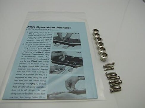 Gotoh SD90-MG Locking Tuners Vintage Style 3x3 Nickel Tulip Button Tuning Machines in Saudi Arabia