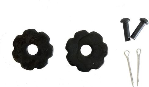 AJ Tack 7 Point Rosebud Rowel Package in Saudi Arabia