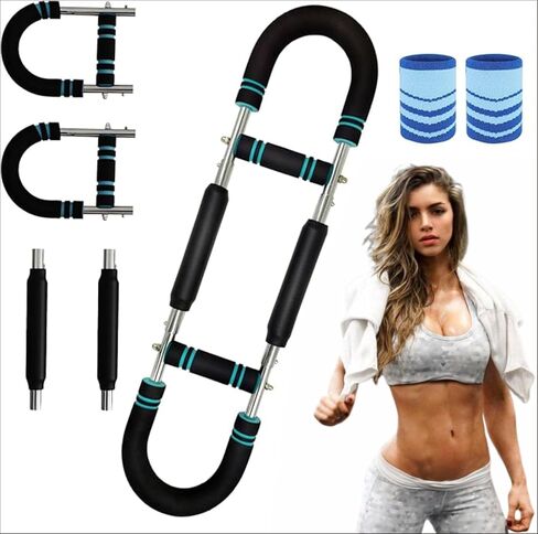 Twister Arm Trainer ، تمارين صدر ذراع Twister القابل للتعديل مع 4 ملصق ربيع وتدريب للرجال والنساء ، معدات اللياقة الابتدائية للسلطة القابلة للفصل لتعزيز عضلات الجزء العلوي من الجسم in Saudi Arabia