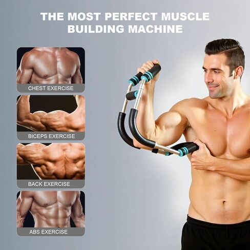 Twister Arm Trainer ، تمارين صدر ذراع Twister القابل للتعديل مع 4 ملصق ربيع وتدريب للرجال والنساء ، معدات اللياقة الابتدائية للسلطة القابلة للفصل لتعزيز عضلات الجزء العلوي من الجسم in Saudi Arabia