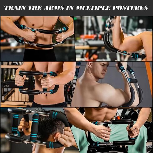 Twister Arm Trainer ، تمارين صدر ذراع Twister القابل للتعديل مع 4 ملصق ربيع وتدريب للرجال والنساء ، معدات اللياقة الابتدائية للسلطة القابلة للفصل لتعزيز عضلات الجزء العلوي من الجسم in Saudi Arabia