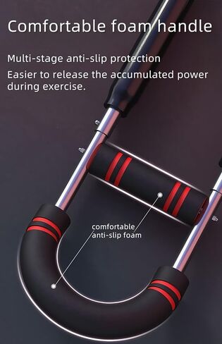 تمرين ذراع Twister ، شريط تمرين ربيعي قابل للتعديل من 80 إلى 110 رطل ، وقوة التمرينات المحسّنة في الساعد ، معدات اللياقة البدنية المنزلية المحمولة ، والتصميم القابل للفصل في أي مكان in Kuwait