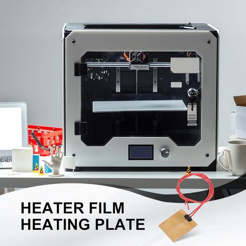 MECCANIXITY 10pcs Heater Film Heating Plate, 1W 5V Polyimide Heat Pad Adhesive PI Heater Elements Film 40mmx30mm Heater Strip for Constant Temperature in Saudi Arabia