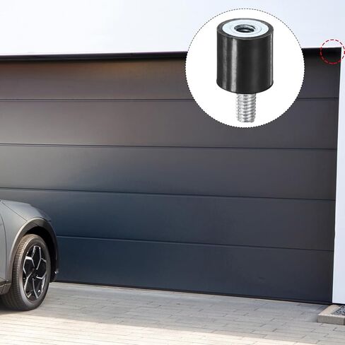 8 حزم يتصاعد المطاط D8mmxh8mm الذكور/الإناث عزل الاهتزاز الأسطواني امتصاص الصدمات W M3 × 6 مم لضاغط الهواء/السيارة/المضخة/القارب/المرآب/البكر العزلات المطاطية in Kuwait