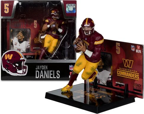 Jayden Daniels (Washington Commanders) NFL 7" Figure McFarlane in Saudi Arabia