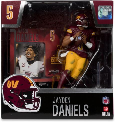 Jayden Daniels (Washington Commanders) NFL 7" Figure McFarlane in Saudi Arabia
