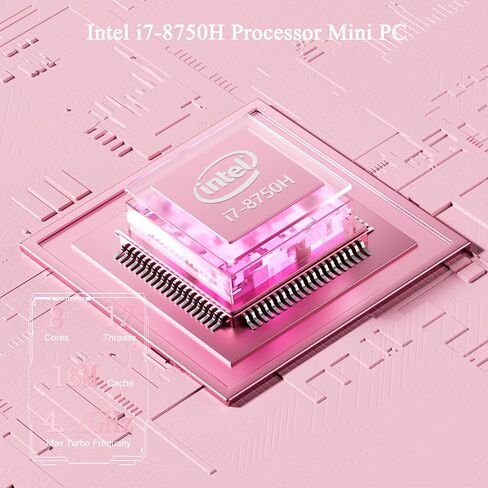 Mini Gaming PC, 12Th Gen lntel Core i9-12900H(14C/20T up to 5GHz), RTX 3050Ti 8GB RGB Lights Gaming Mini Computer, 32GB RAM 1TB PCIe Gen 4.0 SSD, 4K Triple Display/2.5G LAN/WiFi 6E BT 5.2, Win 11 Pro in Saudi Arabia