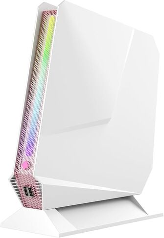 Mini Gaming PC, 12Th Gen lntel Core i9-12900H(14C/20T up to 5GHz), RTX 3050Ti 8GB RGB Lights Gaming Mini Computer, 32GB RAM 1TB PCIe Gen 4.0 SSD, 4K Triple Display/2.5G LAN/WiFi 6E BT 5.2, Win 11 Pro in Saudi Arabia