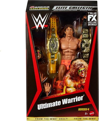 WWE Ultimate Warrior (WM6 Faded Paint) from The Vault Ringside Exclusive Series 4 in Saudi Arabia