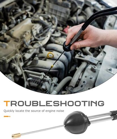 Car Mechanic Stethoscope, Automotive Diagnostic Tool, Engine Diagnostic Sensitive Hearing Tool, Fit for Cars, Trucks, RVs (1PCS) in Saudi Arabia