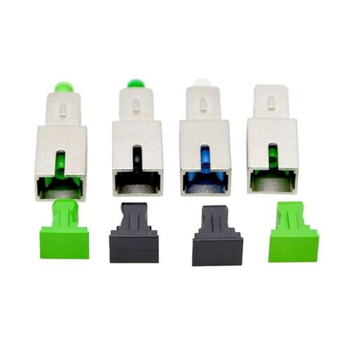 1pcs موصل توهين الألياف البصرية الجديدة 0DB SC/APC أنثى SC/UPC SM-9/125 محول الألياف البصرية (SC APC SC APC) in Kuwait