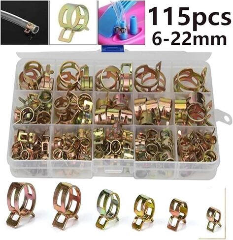 طقم تشويش المشبك 115 PCS المشابك خرطوم الربيع in Saudi Arabia