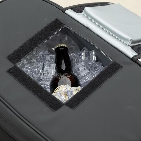 العلامات التجارية الشعار NCAA Flex -Can Cooler-بطانة تسرب محققة للحرارة ، يبقى باردًا لساعات ، حزام كتف قابل للتعديل-رائع للخلع والنزهات in Kuwait