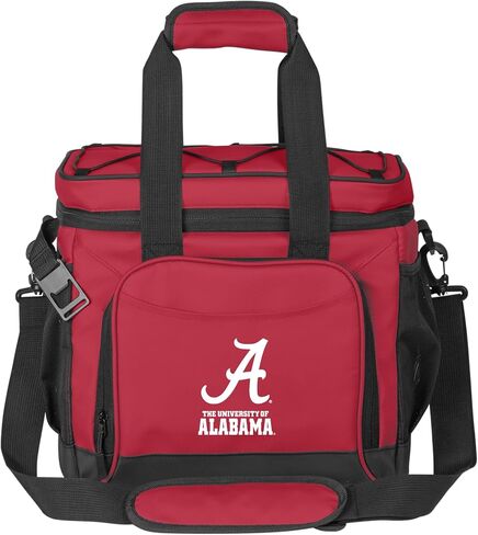 العلامات التجارية الشعار NCAA Flex -Can Cooler-بطانة تسرب محققة للحرارة ، يبقى باردًا لساعات ، حزام كتف قابل للتعديل-رائع للخلع والنزهات in Saudi Arabia