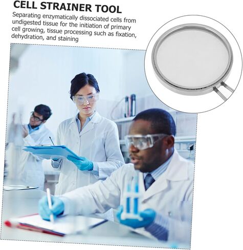 Pretyzoom 100 Mesh Cell Celler Fine Filter Mesh Mesh Courser for Laboratory Fethel Cell Filter Handle in Saudi Arabia