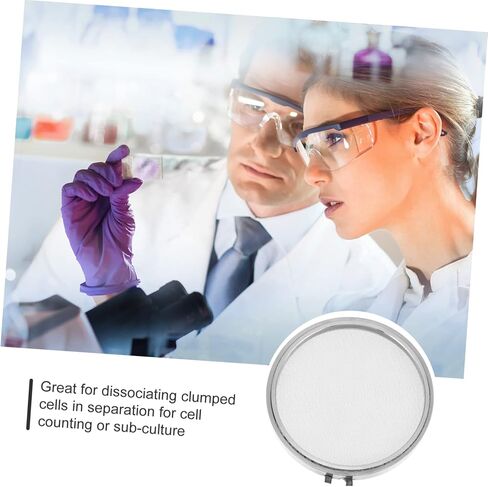 Pretyzoom 100 Mesh Cell Celler Fine Filter Mesh Mesh Courser for Laboratory Fethel Cell Filter Handle in Saudi Arabia