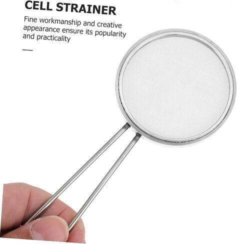 Pretyzoom 100 Mesh Cell Celler Fine Filter Mesh Mesh Courser for Laboratory Fethel Cell Filter Handle in Saudi Arabia