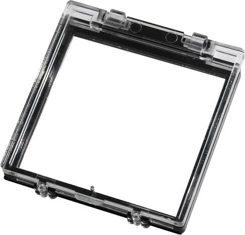 Button Switch Cover, 55mm Dustproof Button Switch Cover Protector with Double-Sided Tape for PC, Computer, Desktop, Industrial Power Switches & Control Panels Square in Saudi Arabia