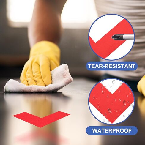 Patikil 5S موقع علامات الزاوية ، 16 pcs 6 × 6 × 2 بوصة PVC L-chapplick وضع علامة على شريط العمل في مكان العمل علامات طاولة مكتب مستودع المكتب ، أبيض ، أبيض in Kuwait