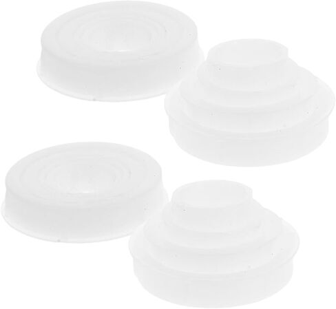 Amosfun 2 Sets Grinding Wheel Reducing Bushing Adapter for Bench Grinder Plastic Hole Size Modification Compatible Wheel Adapters in Saudi Arabia
