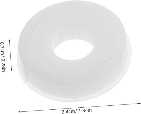 Amosfun 2 Sets Grinding Wheel Reducing Bushing Adapter for Bench Grinder Plastic Hole Size Modification Compatible Wheel Adapters in Saudi Arabia