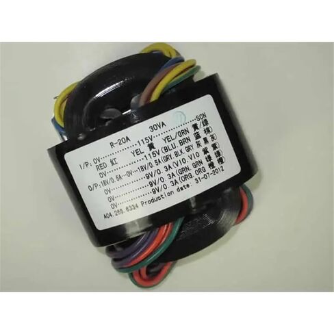 R-Type Transformer 30W18VX2+9VX3 with Shielded Wire R Cow DAC Board (International Voltage) Copper Wire in Kuwait