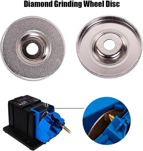2pcs Diamond Grinding Wheel Circle Disc Electric Multifunctional Sharpener Grinder Sharpening Accessories for Woodworking(320) in Saudi Arabia