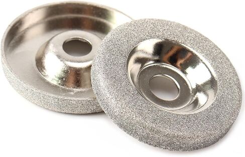 2pcs Diamond Grinding Wheel Circle Disc Electric Multifunctional Sharpener Grinder Sharpening Accessories for Woodworking(320) in Saudi Arabia