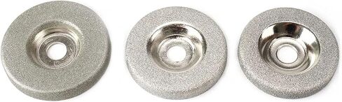 2pcs Diamond Grinding Wheel Circle Disc Electric Multifunctional Sharpener Grinder Sharpening Accessories for Woodworking(320) in Saudi Arabia