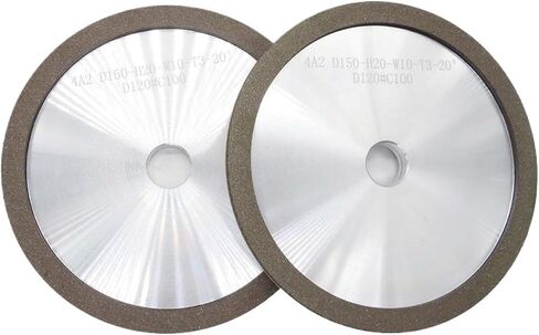 4A2 Resin Bond Diamond Grinding Wheel for Relief Angle Grinding Circular Saw Blade Sparse Tooth(400 Grit,D125mm x H32mm) in Saudi Arabia