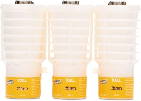 Rubbermaid التجاري Tcell microtrans رائحة العيوب إعادة ملء ، الحمضيات ، 1.62 أوقية ، 6/كرتون in Saudi Arabia