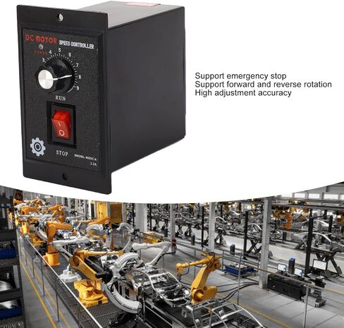 Garosa DC SPEED SPEEDS Controller إلى الأمام المنظم لسرعة المحرك الكهربائية العكسية 110VAC المدخل in Saudi Arabia