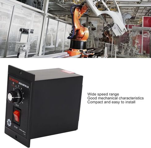 Garosa DC SPEED SPEEDS Controller إلى الأمام المنظم لسرعة المحرك الكهربائية العكسية 110VAC المدخل in Saudi Arabia